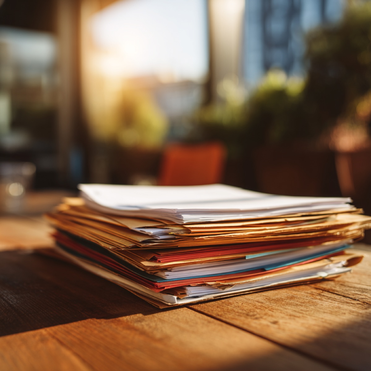 Zorgprofessional aan balie